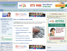 Tablet Screenshot of callinghyderabad.com